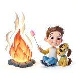 John's Camping Adventures Book 1 – Two Sweet Peas Kids Storybook-0