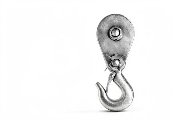 Pulley Hook 1 Ton Heavy Duty Snatch Block with Hook by Tylulikaty-3