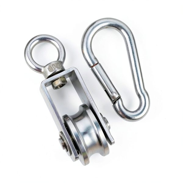 Cable Pulley Wheel KCNOFNC 34mm Stainless 2‑Pack Double Bearings-4