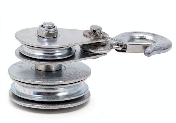 Pulley Hook 1 Ton Heavy Duty Snatch Block with Hook by Tylulikaty-4