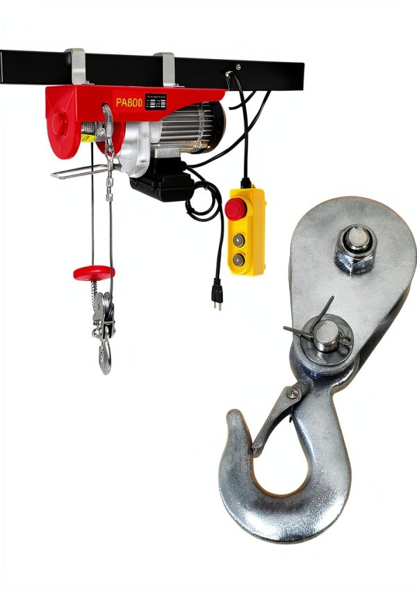 Pulley Hook 1 Ton Heavy Duty Snatch Block with Hook by Tylulikaty-6